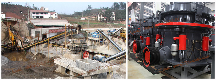 Large capacity Graphite crushing machinery/ jaw crusher / spring cone crusher