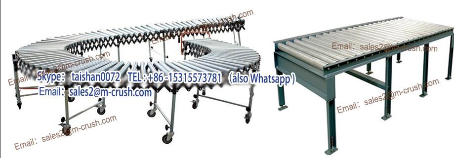 Gravity roller conveyor