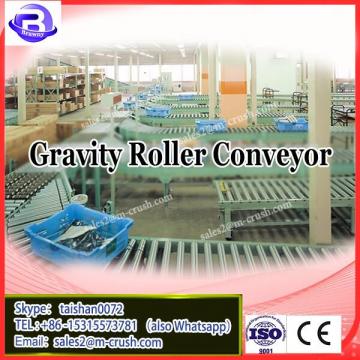 Gravity conveyor flexible Feed bottles roller conveyor