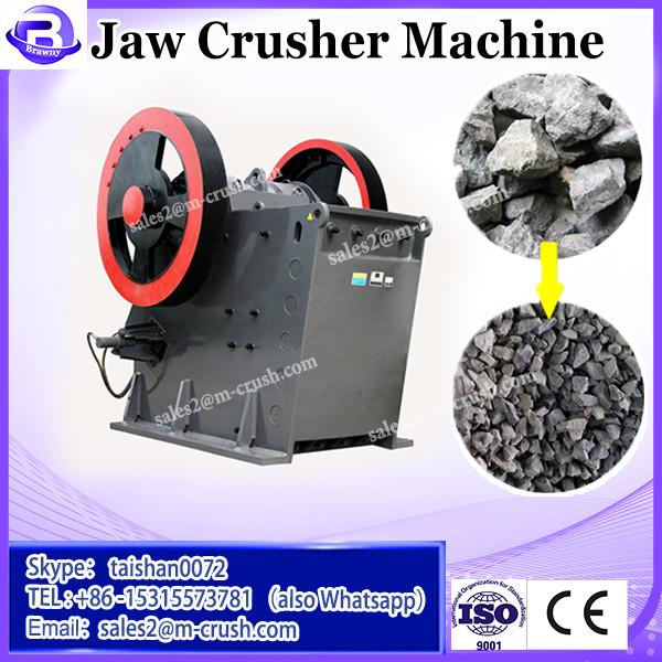 Best manufacture cheap coal electric diesel engine stone rock jaw crusher spare parts concrete coarse crushing machine price #1 image