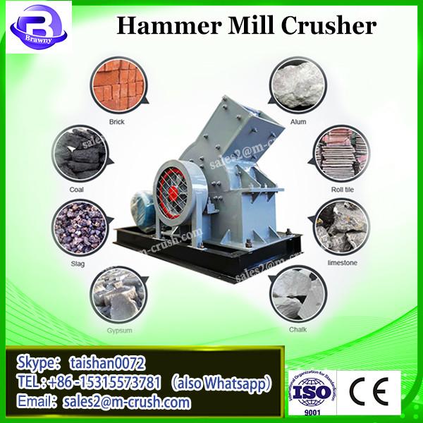 Factory price electric small granite slag fine hammer mill crusher #2 image