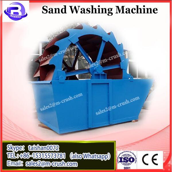 mini river silica screw-type sand wash machine factory #1 image